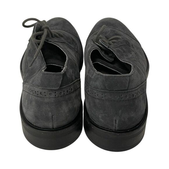 Naot Bondos Mens Oxford Dress Shoes EU 42 US 9 Charcoal Suede Lace Up NWOB main image 9